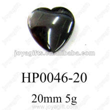 Pendentifs coeur Hematite 20MM